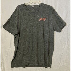 90s Vintage 2XL District Threads Shirt Budweiser Single Stitch King For A Reason